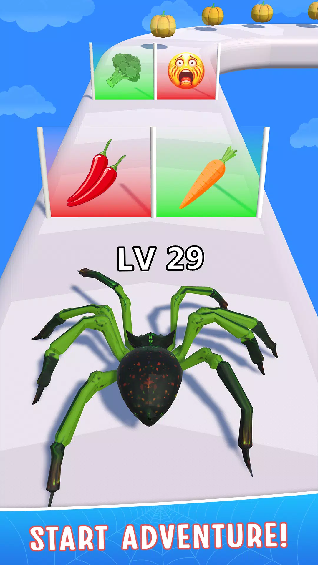 Spider Run: Spider Evolution 螢幕截圖 1