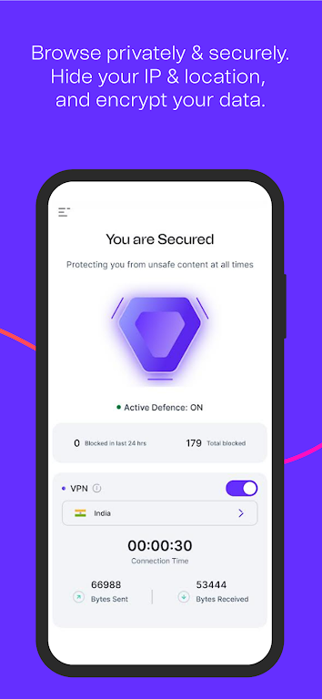 Safehouse VPN & MobileSecurity Tangkapan skrin 2