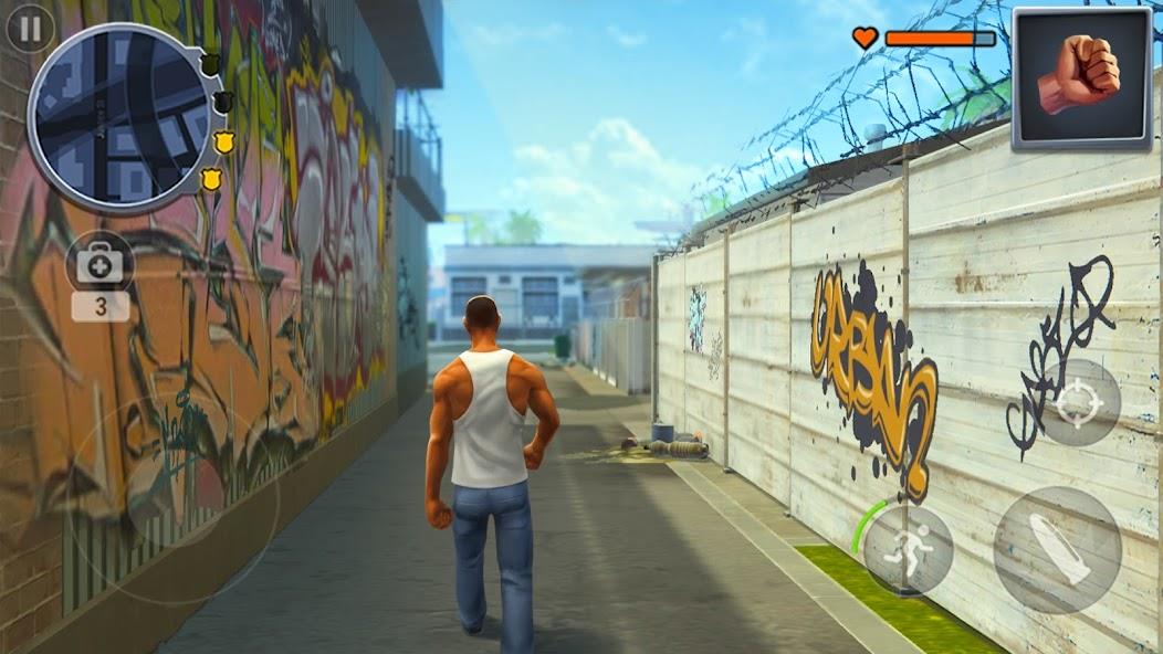 Gangs Town Story Mod ภาพหน้าจอ 0