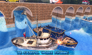 Big Fishing Ship Simulator 3D Capture d'écran 2