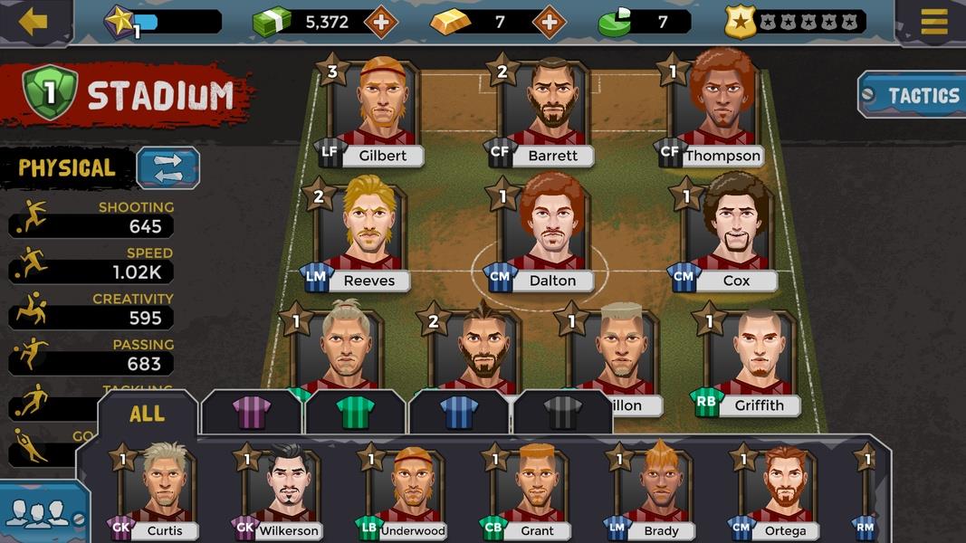 Underworld Football Manager 18 Скриншот 2