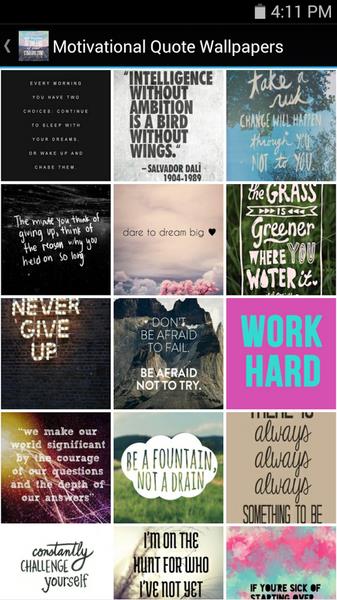 Motivational Quote Wallpapers Tangkapan skrin 0