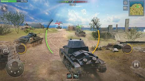 Battle Tanks: Panzer Spiele 스크린샷 2