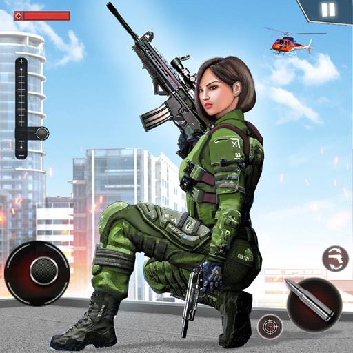 Army Sniper Gun Games Offline 스크린샷 0