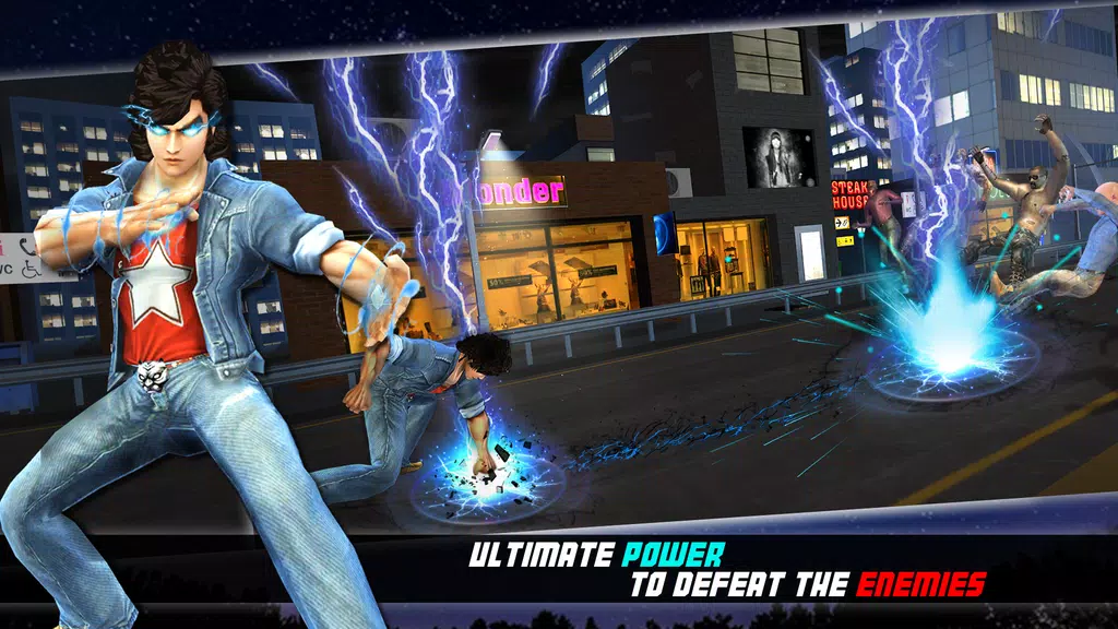 Street Fight - Superhero Games ภาพหน้าจอ 0