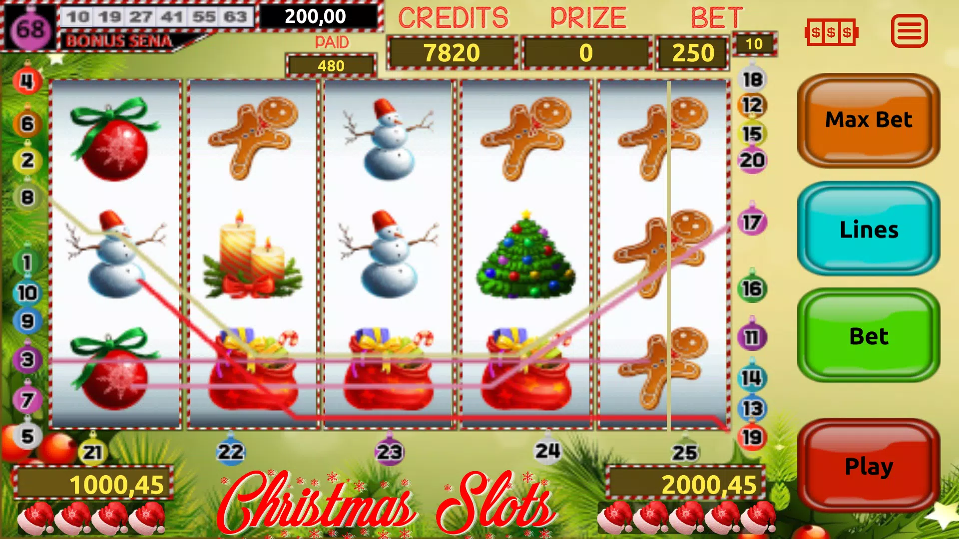 Christmas (Xmas) Slots Ekran Görüntüsü 2