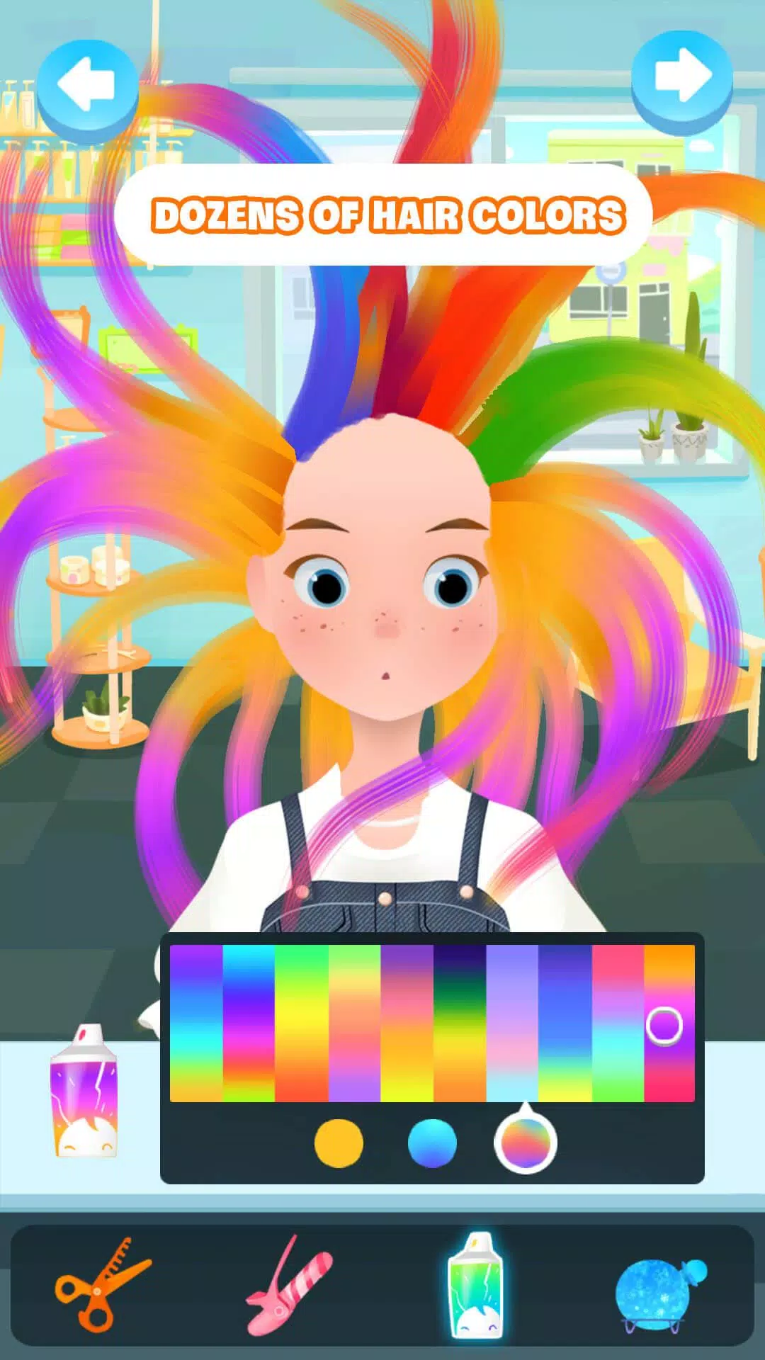 Hair salon games : Hairdresser Tangkapan skrin 0