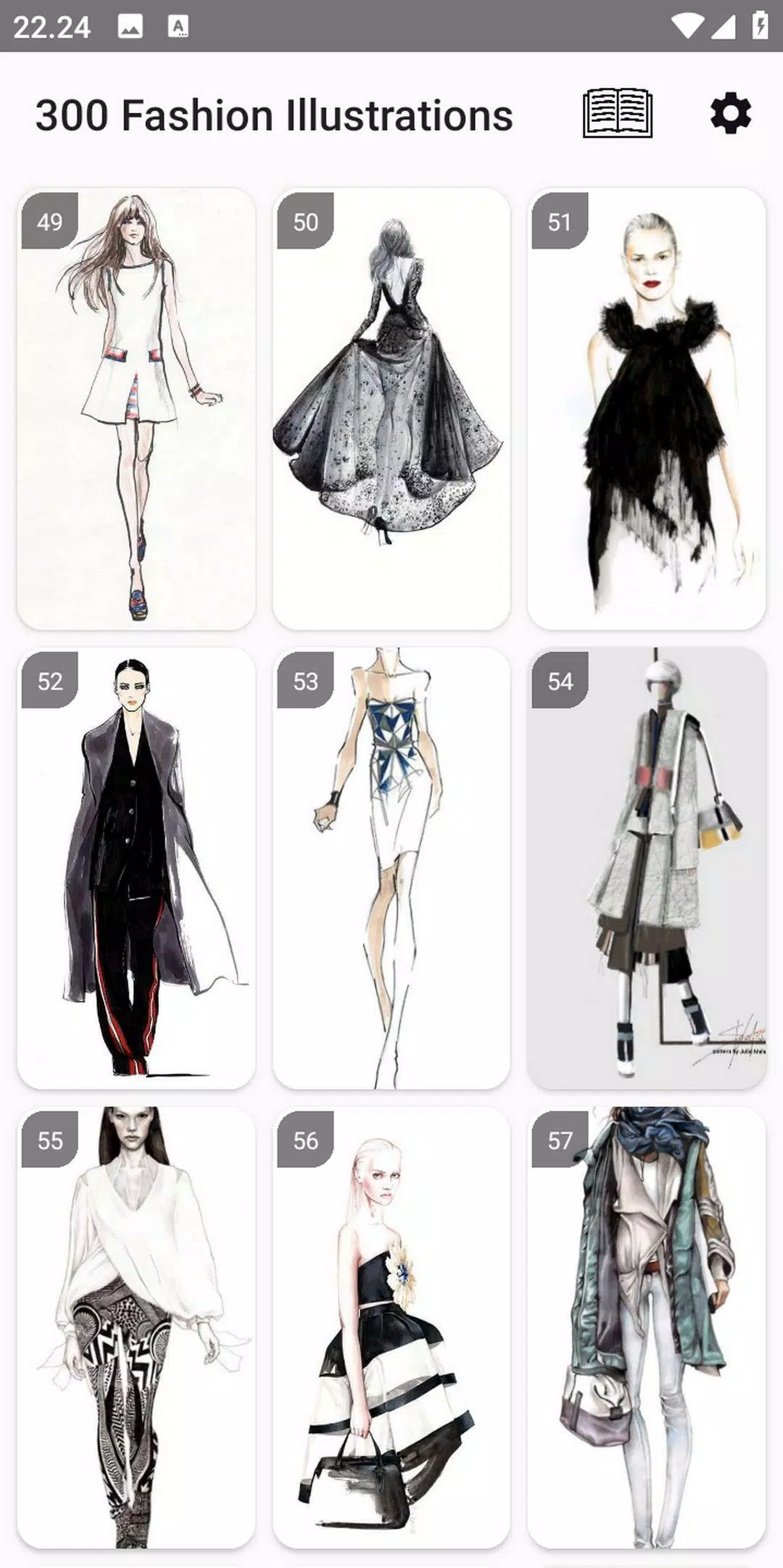 300 Fashion Illustrations Captura de pantalla 2