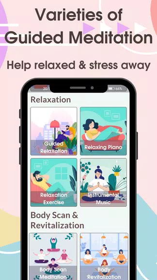 Guided Meditation & Relaxation ภาพหน้าจอ 3