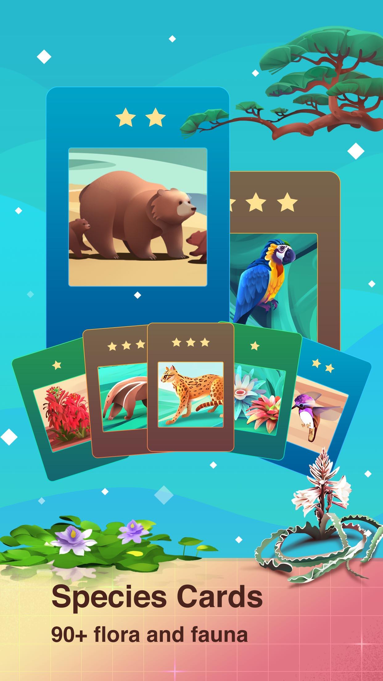 Idle Wildlife Incremental Zoo ภาพหน้าจอ 0