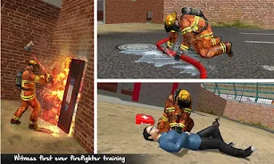 Fire Truck: Firefighter Game ภาพหน้าจอ 3