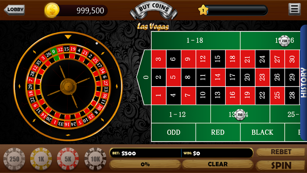 Schermata Roulette VIP Deluxe Bet Pro 2