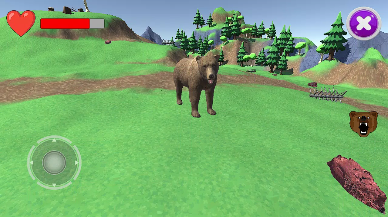 Bear simulator 스크린샷 2