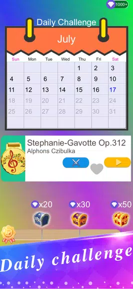 Rhythm Tiles 3:PvP Piano Games 螢幕截圖 3