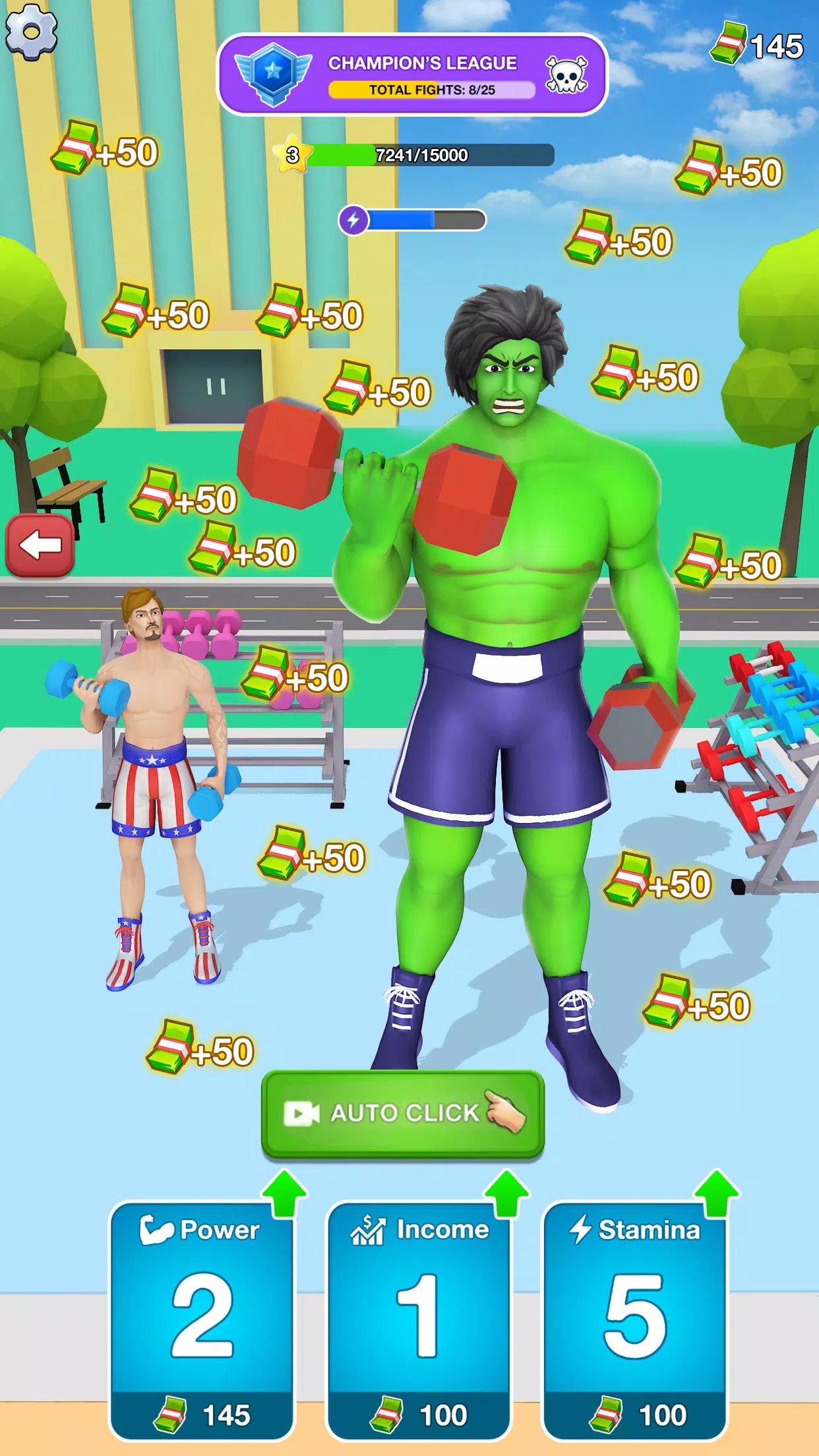 Gym Clicker Hero: Idle Muscles Скриншот 0