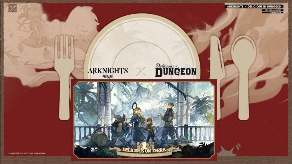 arknights x อร่อยใน Dungeon Collab 'Delicious on Terra' ตอนนี้มีชีวิตอยู่