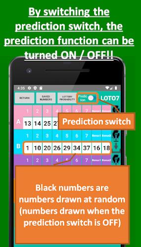 Loto prediction machine 螢幕截圖 1