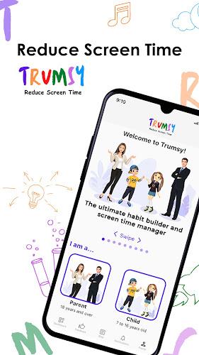 Trumsy: Reduce Screen Time App スクリーンショット 0