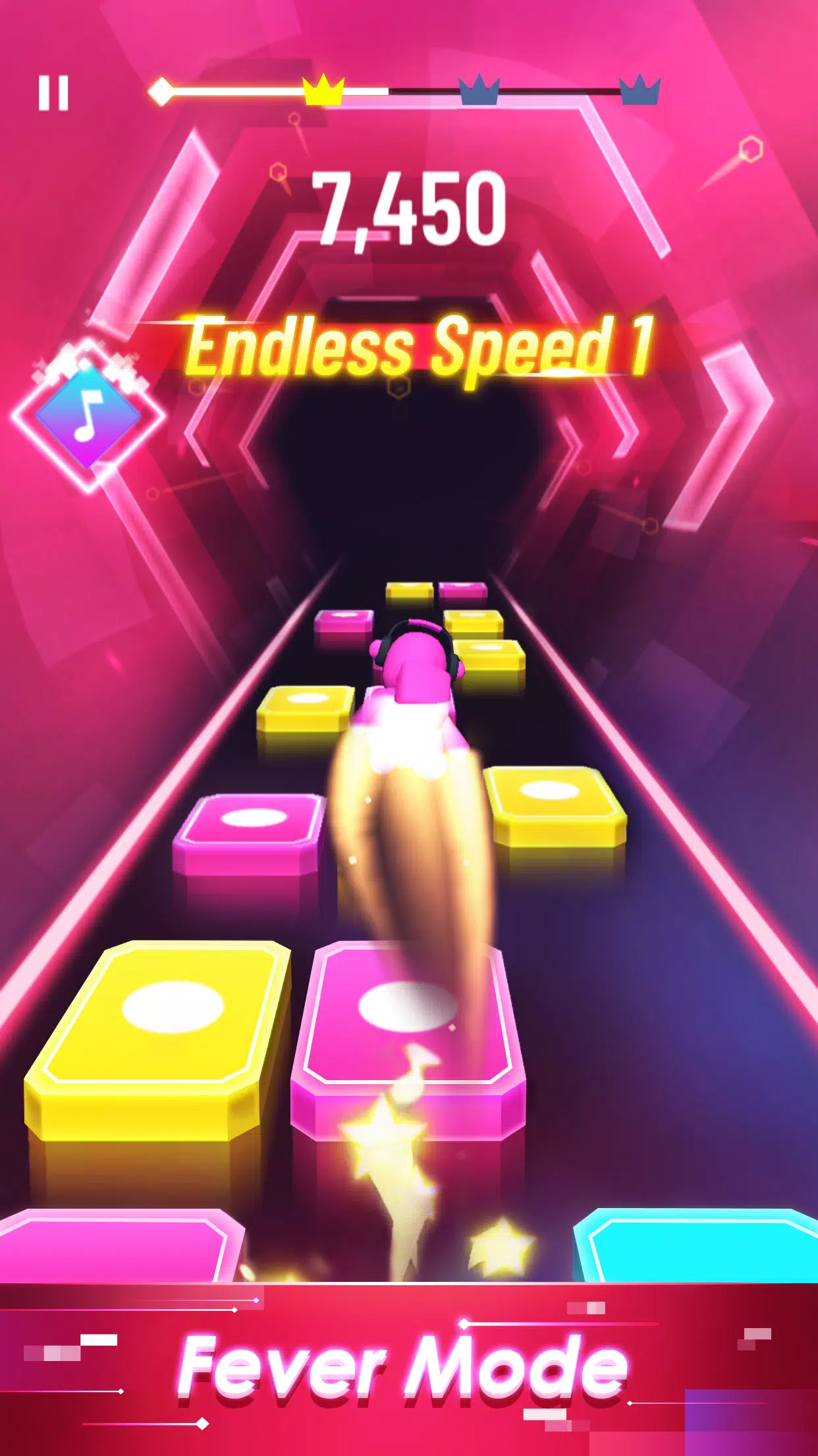 Magic Tiles Hop: EDM Rush Ball Ekran Görüntüsü 2