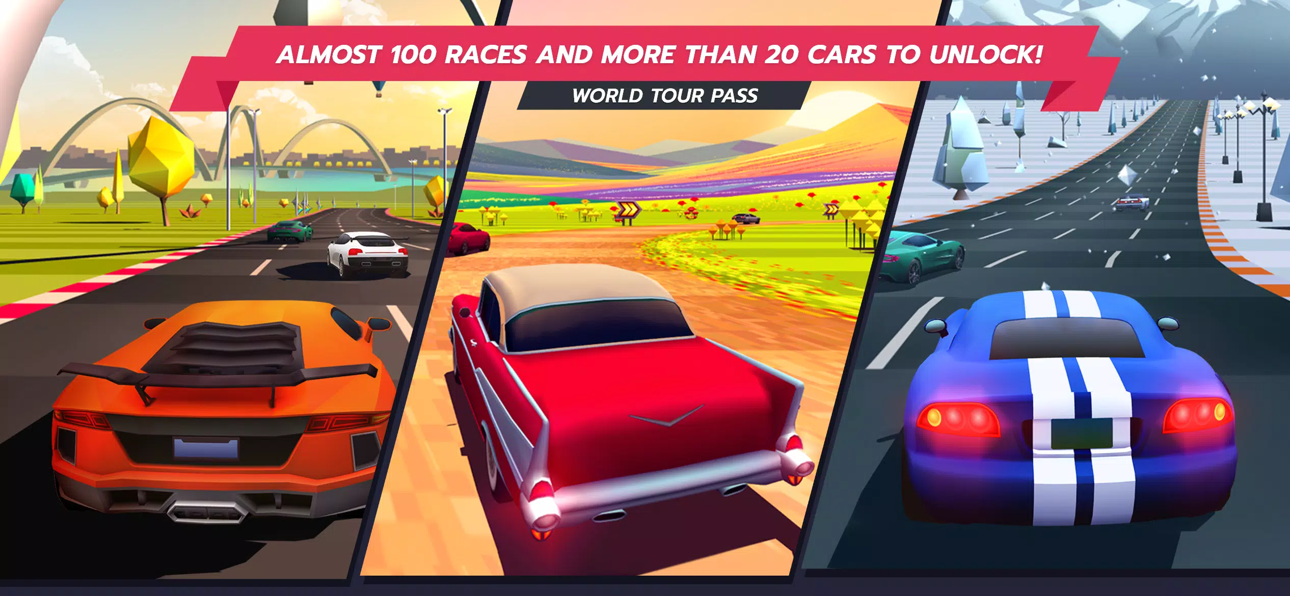 Horizon Chase – Arcade Racing Screenshot 1