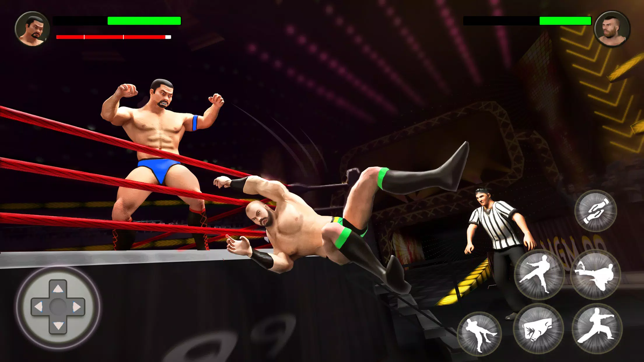 PRO Wrestling Fighting Game Captura de tela 3