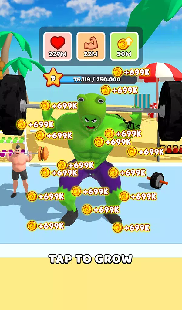 Gym Idle Clicker: Fitness Hero Captura de pantalla 2