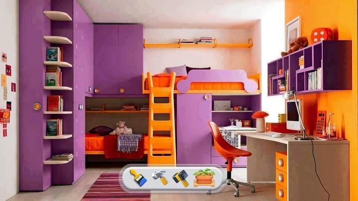 Kids Home Design : With puzzle Скриншот 1