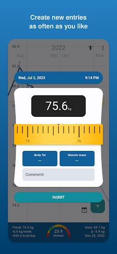 Libra Weight Manager Скриншот 1