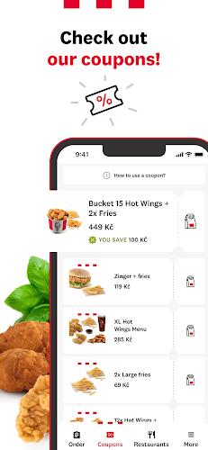 KFC CZ ภาพหน้าจอ 1
