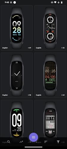 Mi Band 8 Watch Faces スクリーンショット 0