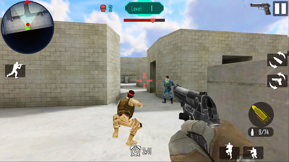 Gun Shoot War: Dead Ops Mod应用截图第2张