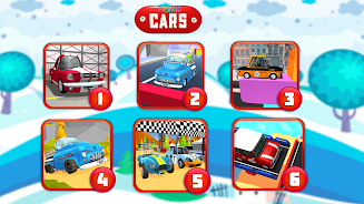 Schermata Animated puzzles cars 1