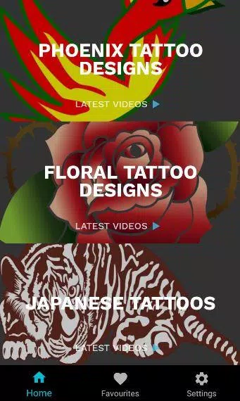 Learn to Draw Tattoo应用截图第0张