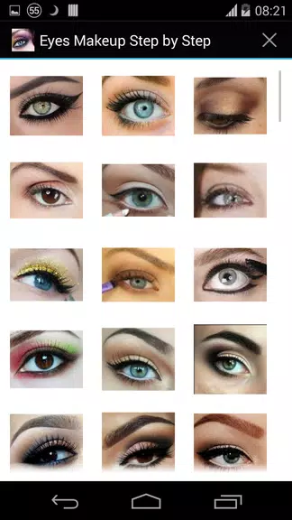 Eyes Makeup Tutorial Capture d'écran 1