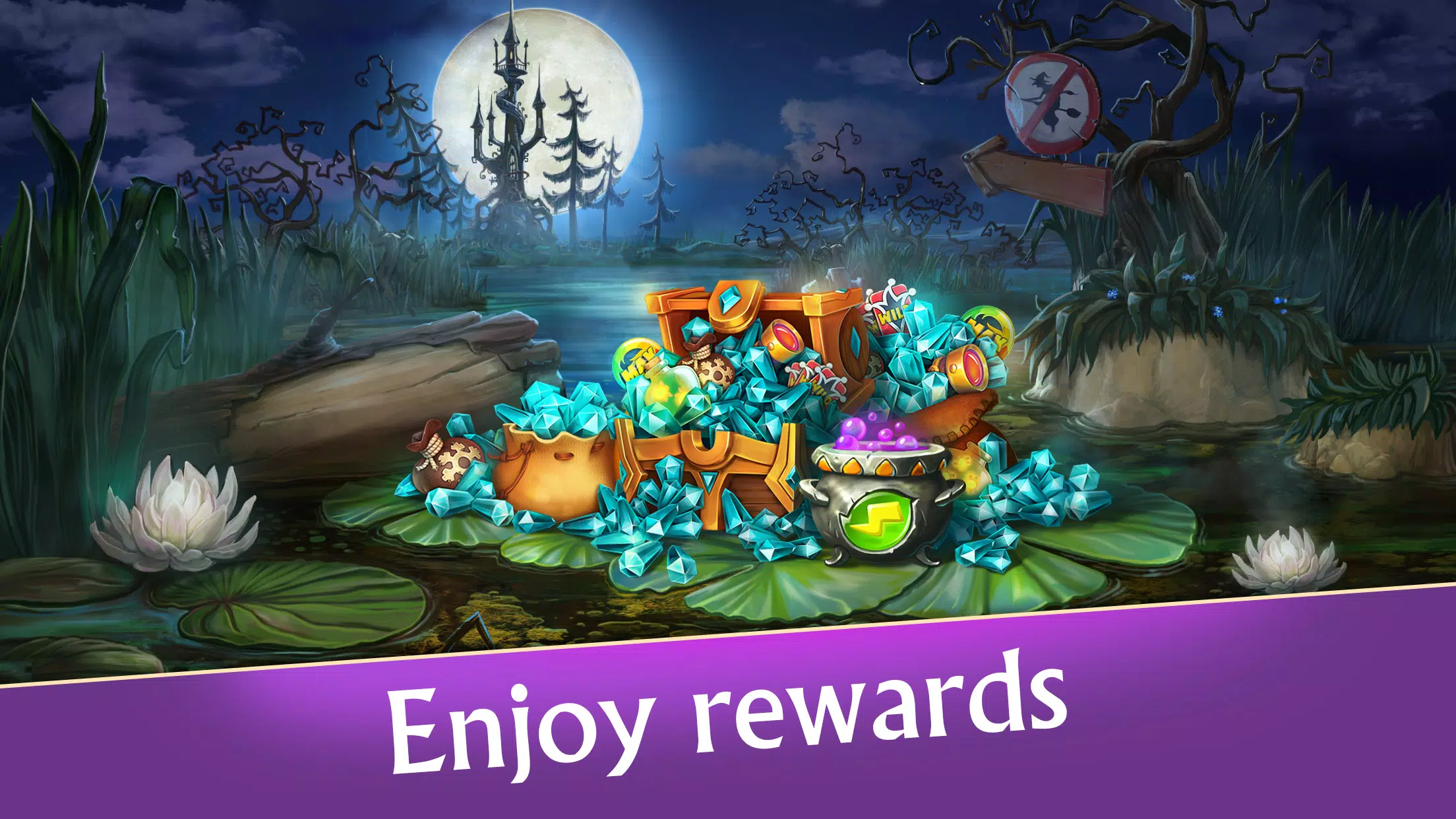 Witch’s Pranks: F2P Adventure Ảnh chụp màn hình 1