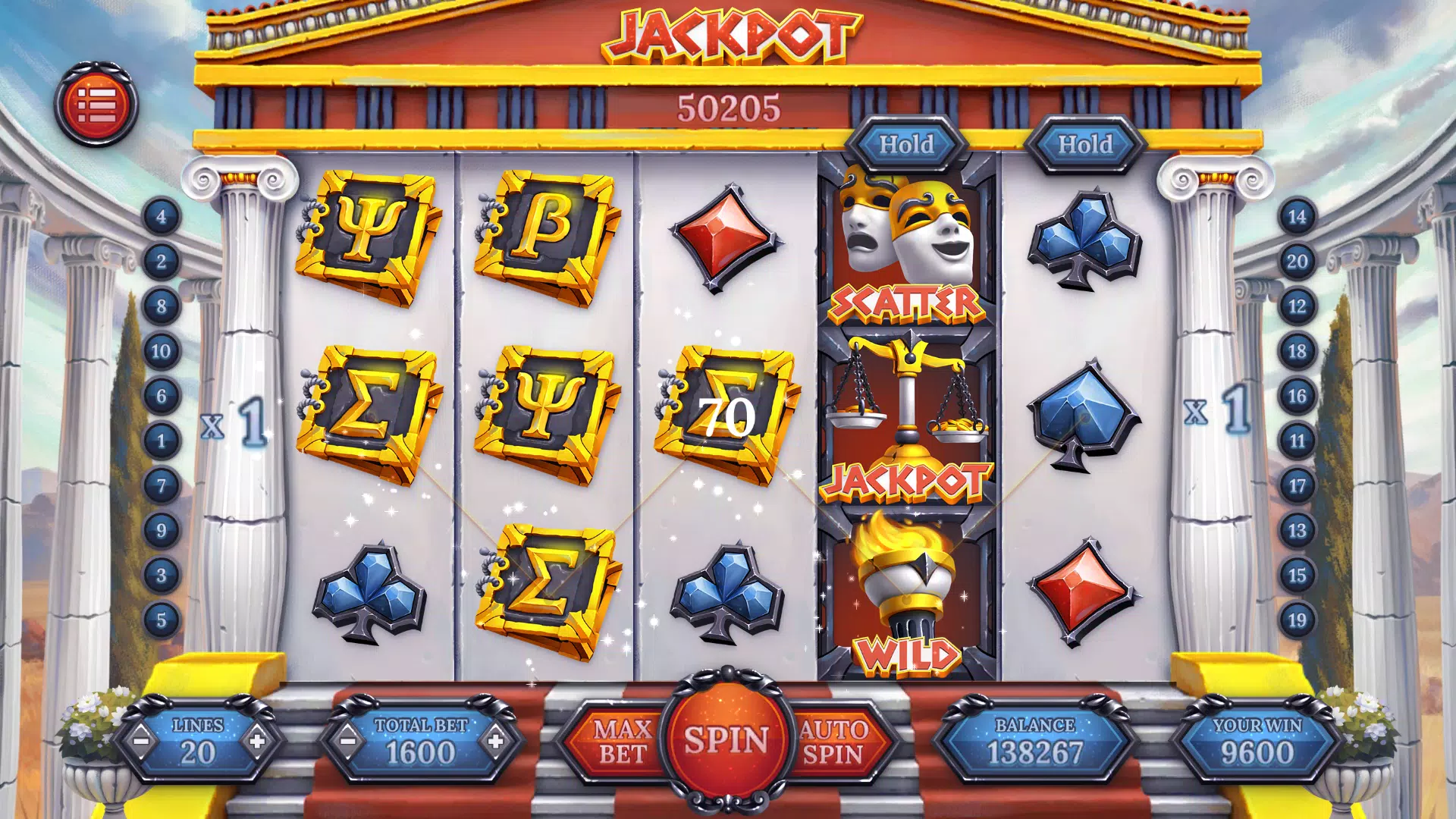 Gold Voyage Slots casino games 螢幕截圖 1