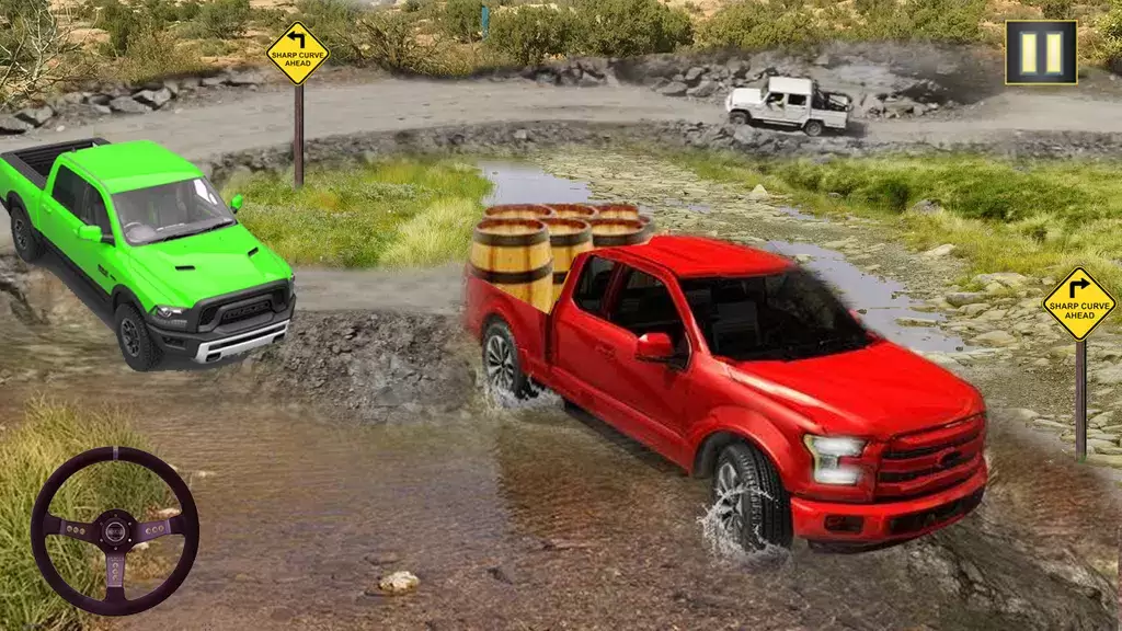 Schermata Pickup Truck Game: 4x4 Offroad 1