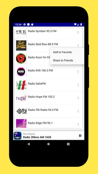 Radio App Australia: FM Online Zrzut ekranu 0