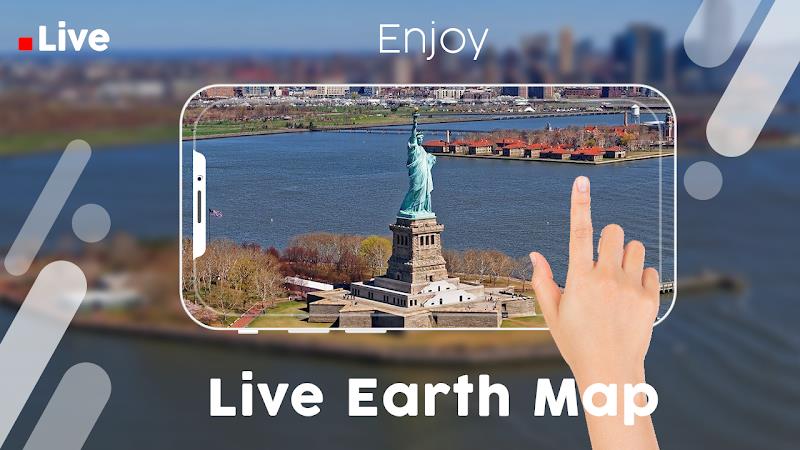 Live Earth Map, Satellite View 螢幕截圖 0