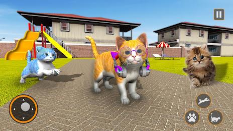 Cat Simulator Games 2023 Captura de tela 1