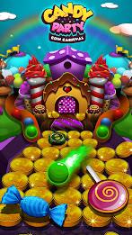 Candy Donuts Coin Party Dozer Captura de tela 0