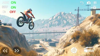 Motocross Beach Bike Games 3D ภาพหน้าจอ 3