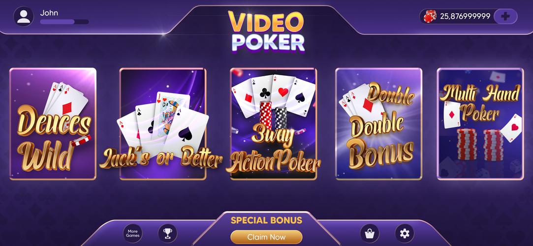 Video Poker Plus स्क्रीनशॉट 3