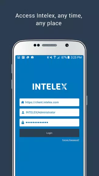 Intelex Mobile स्क्रीनशॉट 0