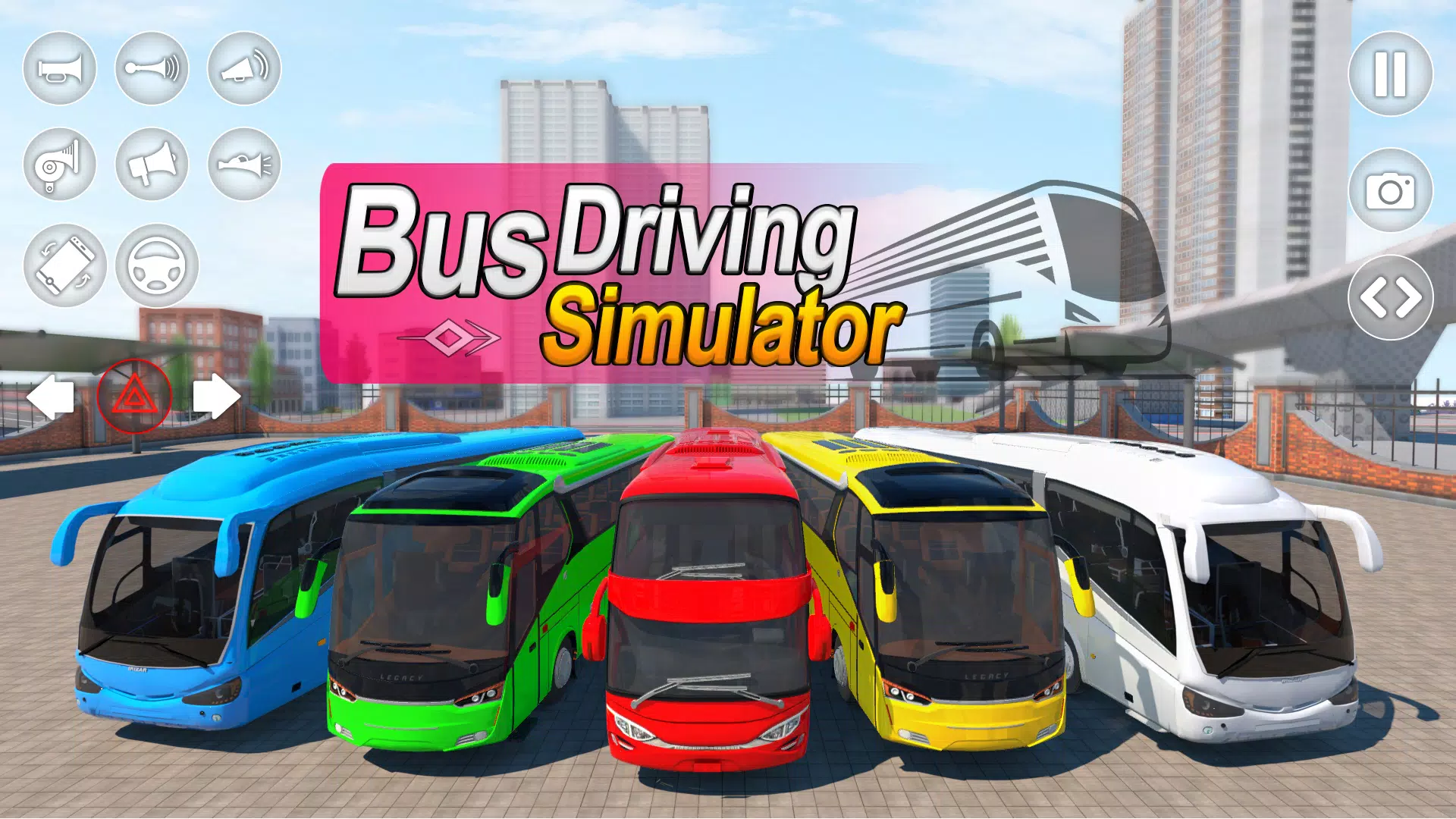 Bus Driving Games 3d Simulator Ảnh chụp màn hình 3