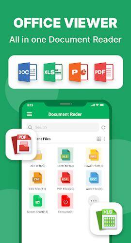 All Document Reader and Viewer Schermafbeelding 0