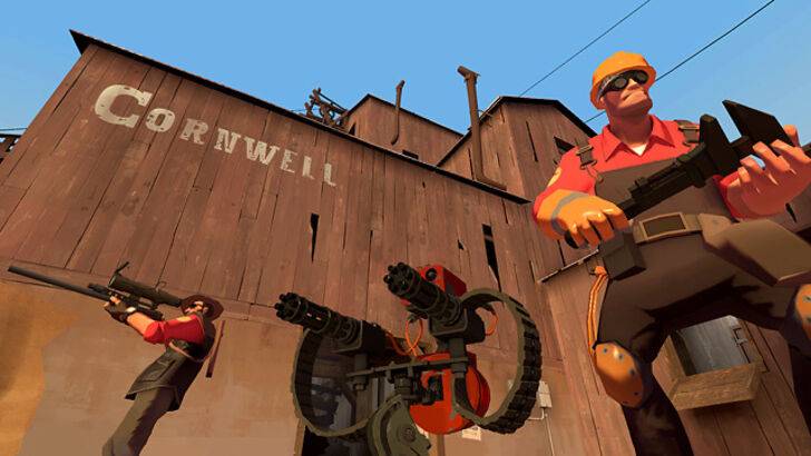 Illustrative image:  Steam game with permitted product placement
