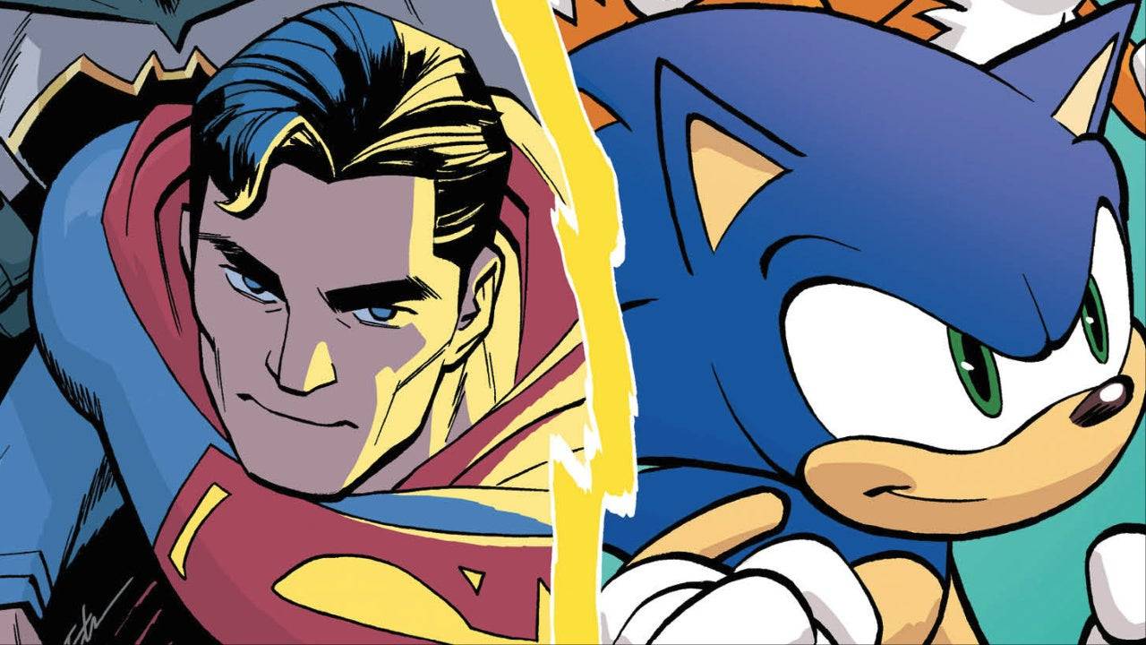 DC at Sonic Team up sa Epic Crossover