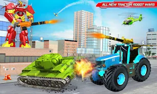 Hippo Robot Tank Robot Game Zrzut ekranu 1