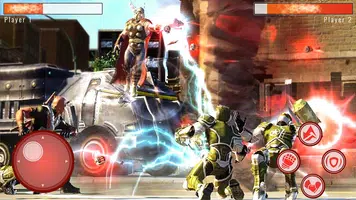 Schermata Superheroes Street Fighting Game: Infinity Karate 0